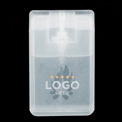 Mini Credit Crad Hand Sanitizer Spray