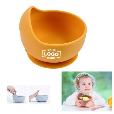 Baby Silicone Bowl with Non-Slip Base.