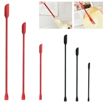 Silicone Three-Piece Cosmetics Scoop