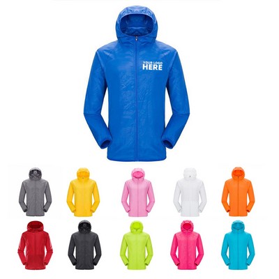 Sun Protection Jacket With Hood