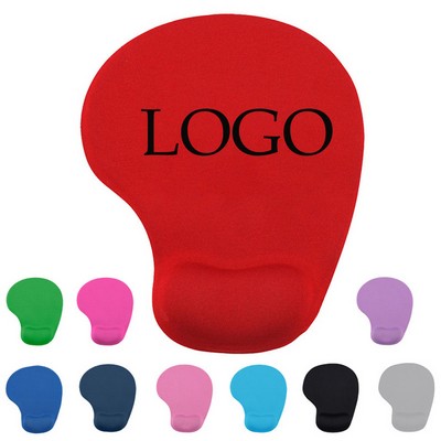 Custom Memory Foam Mouse Pad w/Wrist Support