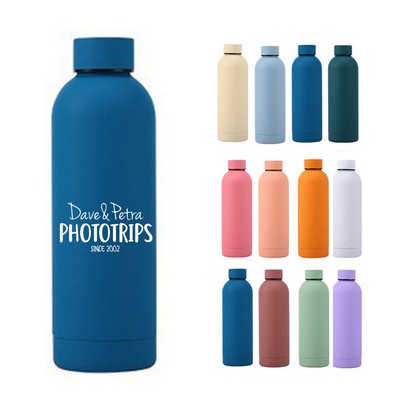 17oz Stainless Steel Water Bottle