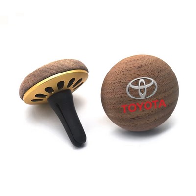 Luxury Wooden Pen w/Silicone Grip And Golden Trim