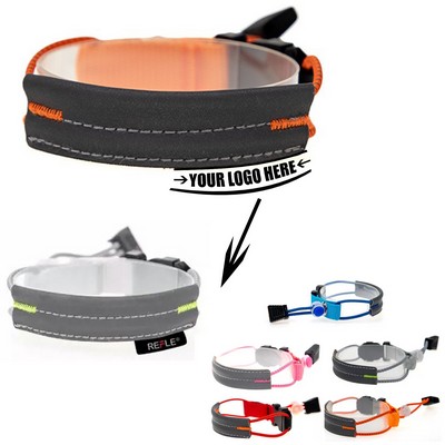 Night Safety Wristband With Reflective Strip