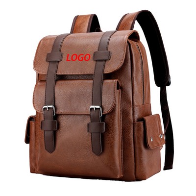 Pu Soft-Touch Neutral Backpack