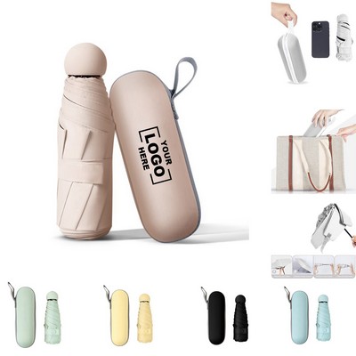 Portable Mini Capsule Umbrella.