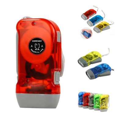 Manual Electric Flashlight