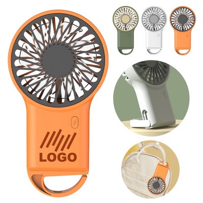 USB Handheld Fan with Hook