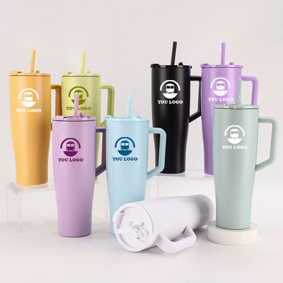 Straw Cup Stainless Steel Insulated