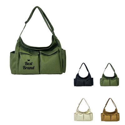 Workwear Style Shoulder Bag