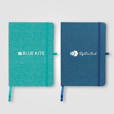 Melville 3.5'' x 5.5'' RPET Notebook - Silkscreen