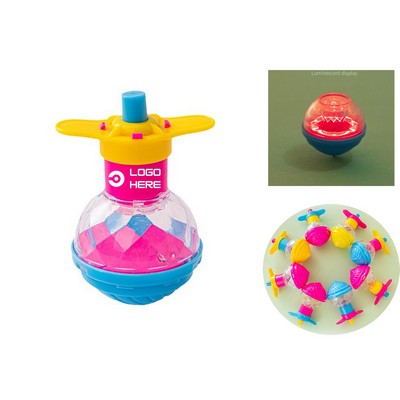 LED Rapid Spinning Top Launcher