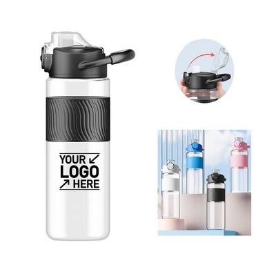 27Oz Tritan Water Bottle, Portable Sports Cup With Straw