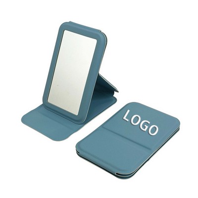 Foldable Phone Stand with Mini Mirror