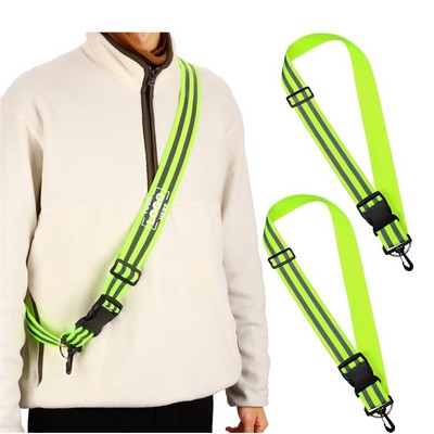 High Visibility Safety Reflective Sash
