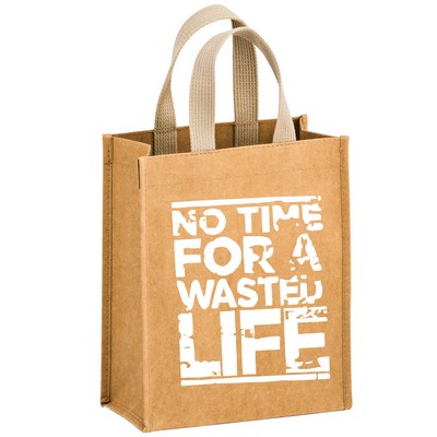 Kraft Paper Tote Bag w/ Web Handle