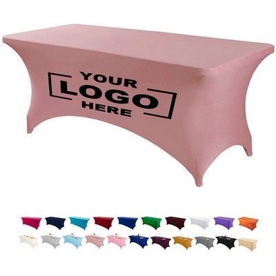 6' Spandex Tablecloth Stretch Fitted Table Cover