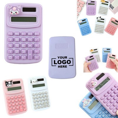 Portable Cartoon Calculator For Students