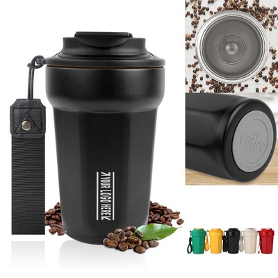 15oz Stainless Steel Octagonal Vacuum Insulated Coffee Cup