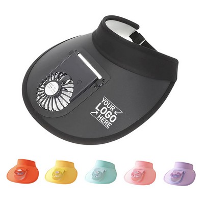 Fan Sun Visor Hat