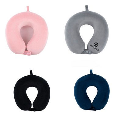 Household Travel Soft Memory Foam U Shaped Neck Pillow