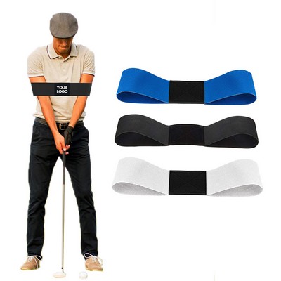 Custom Elastic Swing Posture Corrector Arm Band Posture Practice Tool for Golf Beginners MOQ100PCS
