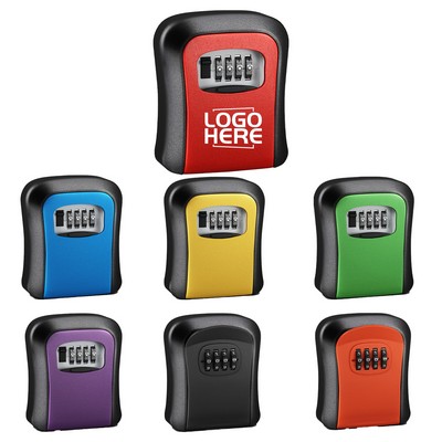 Outdoor Code Safe Key Box With Dial Lock