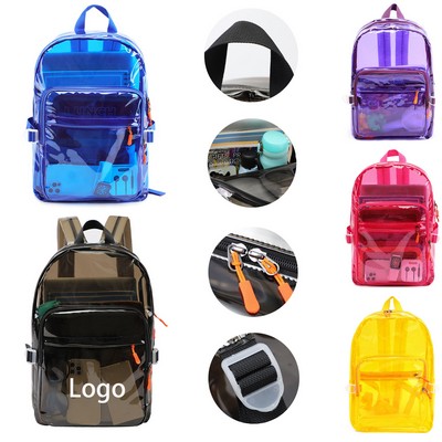 Transparent PVC Backpack