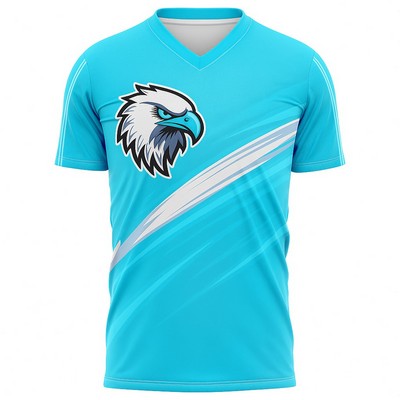 Men's Lightweight Sublimation Football Fanwear Jersey-Style 2