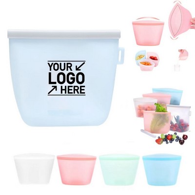 Silicone Sealable Food Storage Bags