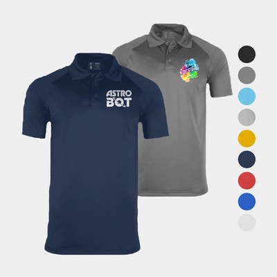 Basic Training Men's Polo with Raglan Sleeves