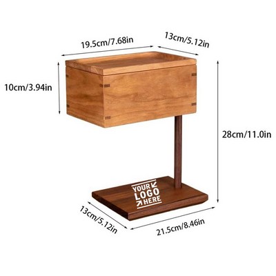 Wood Tissue Paper Box