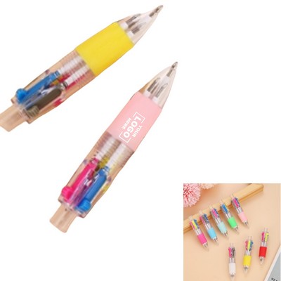 4-Color Mini Ballpoint Pen