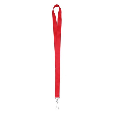 3/4" Sublimated Lanyard with Metal Hook
