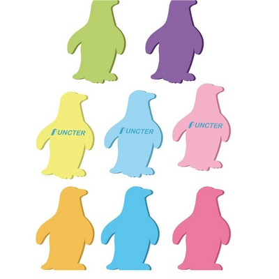 50 Sheets 2.36 x 3.15 inch Adhesive Penguin Shape Sticky Notes Notepaper