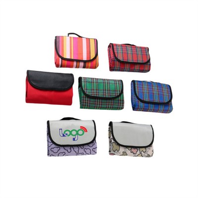 Water-Resistant Roll-Up Beach/Picnic Blanket