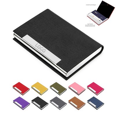 Leather-like Business Card Case - By Sea