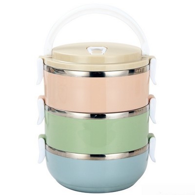 2100ml 304 Stainless Steel Thermal Lunch Box