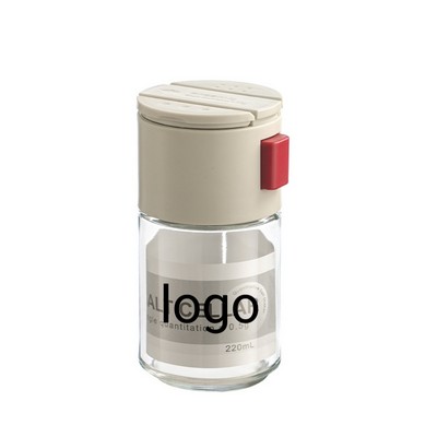 Mini Glass Jar Dispenser For Spice