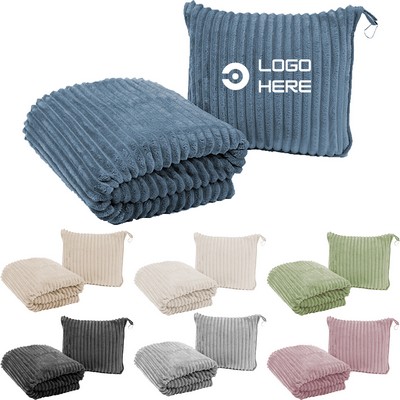 90" x 60" Multi-Function Flannel Blanket