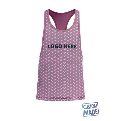 180G Unisex & Kids Athletic Racerback Tank Top - Sublimated