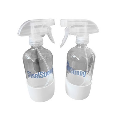 500ML Glass Spray Bottle with Silicone Sleeve