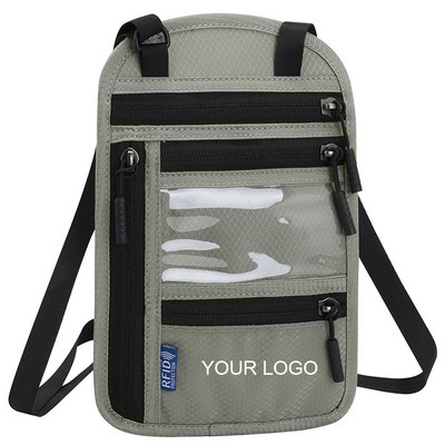 RFID Blocking Passport Bag