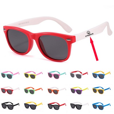 Kids Neon Colors Classic Sunglasses