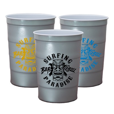 Reusable Steel Chill Cup, 16 oz.