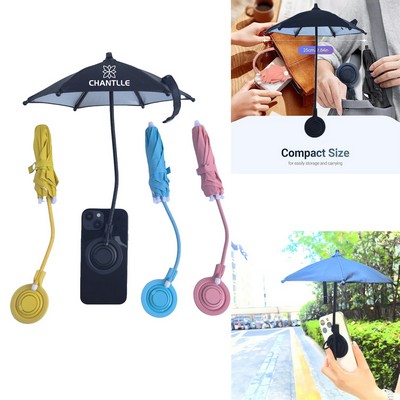 Creative Magnetic Phone Sun Shade Umbrella