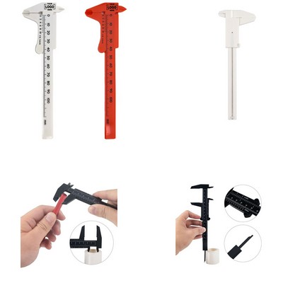 High-Precision Plastic Vernier Caliper for Accurate Measurements