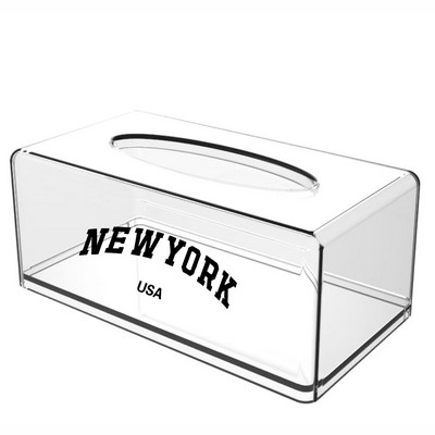 Clear Acrylic Tissue Box