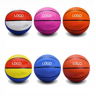 Kids Rubber Mini Basketball 7-Inch
