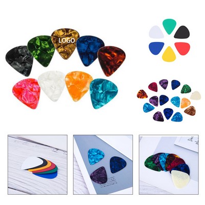 Multi-Hued Guitar Picks